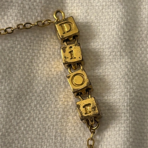 Christian Dior Cubes Bracelet in Gold - Picture 7 of 8